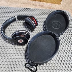 Beats Dr. Dre Studio Headphones 1st Gen - Black - Wireless