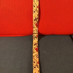 Perri's jaquard skeleton rose guitar strap (used)
