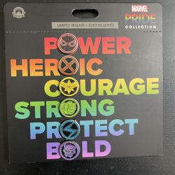 Pride Disney Superhero Pin Set