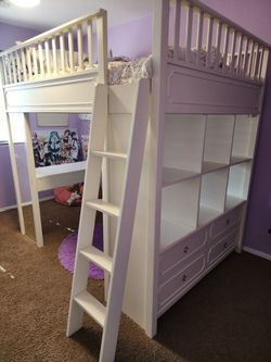 Pottery Barn Full Loft Bed