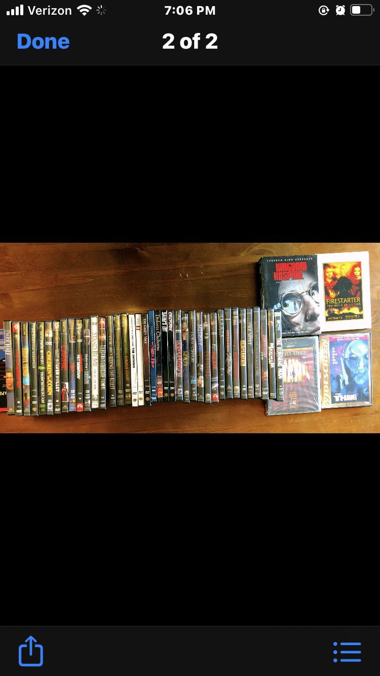 Stephen King DVD Collection 