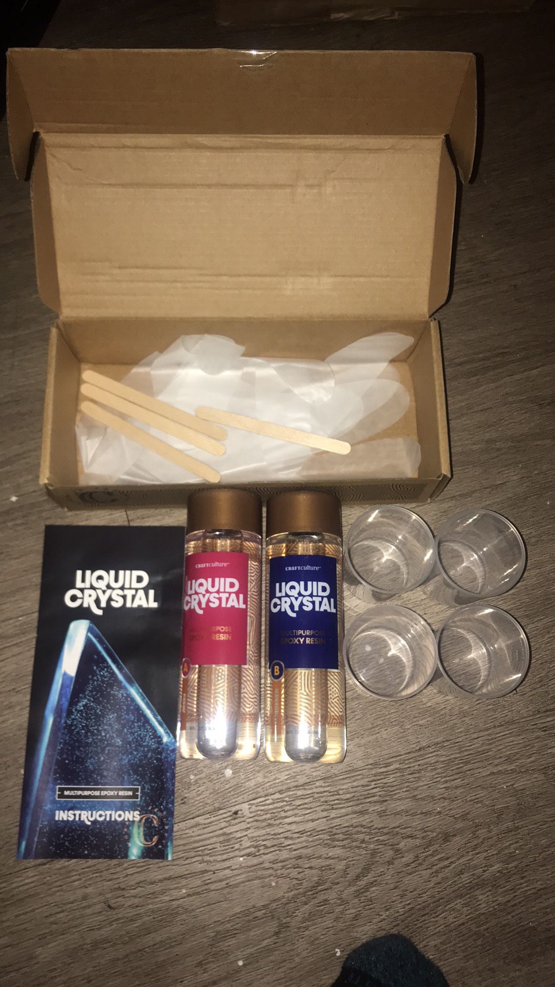 Liquid Crystal Epoxy Resin Kit 