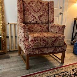 Vintage Jacquard Chair