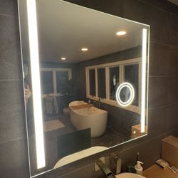Artforma Smart Google Entertainment Illuminated Bathroom Mirror LED Lighting L02 - $985