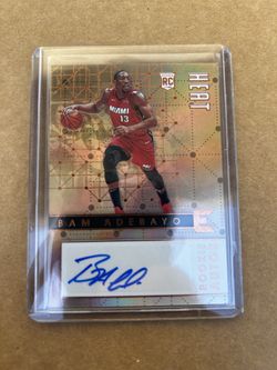 Panini essentials Basketball Bam Adebayo Rookie auto