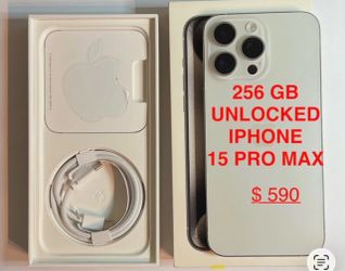 iPhone 15 Pro Max in excellent condition, 256 GB,