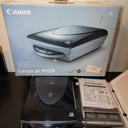Canon CanoScan 9950F Flatbed Color Image Scanner w All Accessories Complete in Box