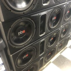 Loaded Subwoofer Boxes On Sale Today! 169.98 And Up!