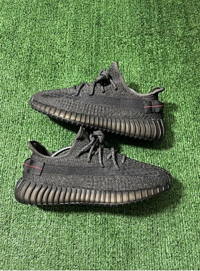 Yeezy x Adidas 350 Boost V2 Static Reflective Black 