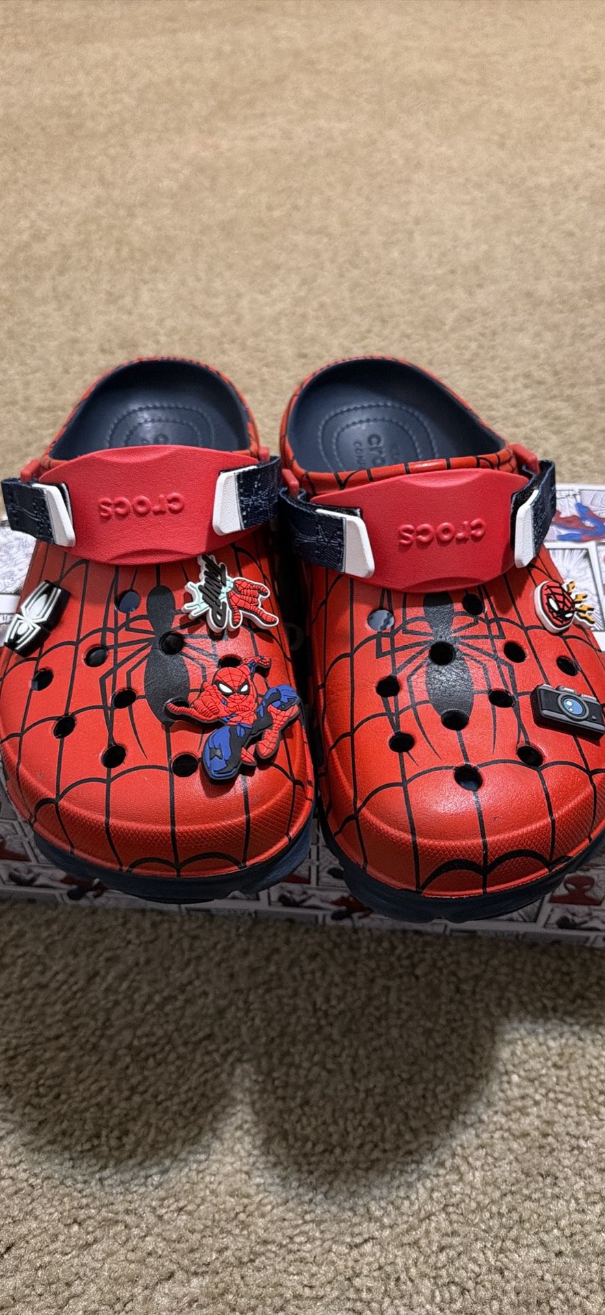 Spiderman Crocs