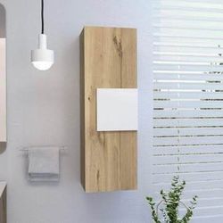 Assembled New 38”H Floating Medicine Cabinet Single Door 3 Shelves