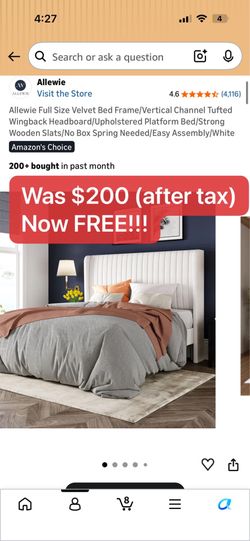 FREE bedframe