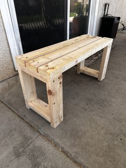 Wooden Bench