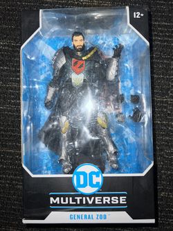 McFarlane Toys DC Multiverse General Zod 7" Action Figure with Accessories 