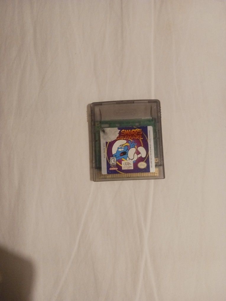 Game Boy Color Smurfs