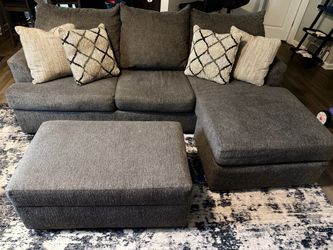Couch and Ottoman