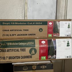 Never Opened Christmas Trees 