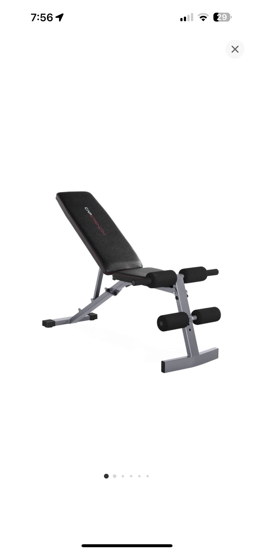 CAP STRENGTH FLAT INCLINE DECLINE WEIGHT BENCH