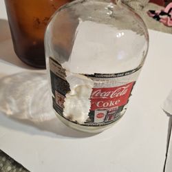 Vintage Glass Jug Bundle – Coca-Cola & Clorox 
