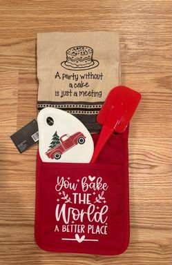 New Holiday Baking Kitchen Gift Set