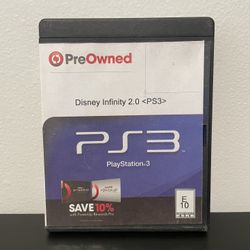 Disney Infinity 2.0 Edition PS3 Sony PlayStation 3 Video Game