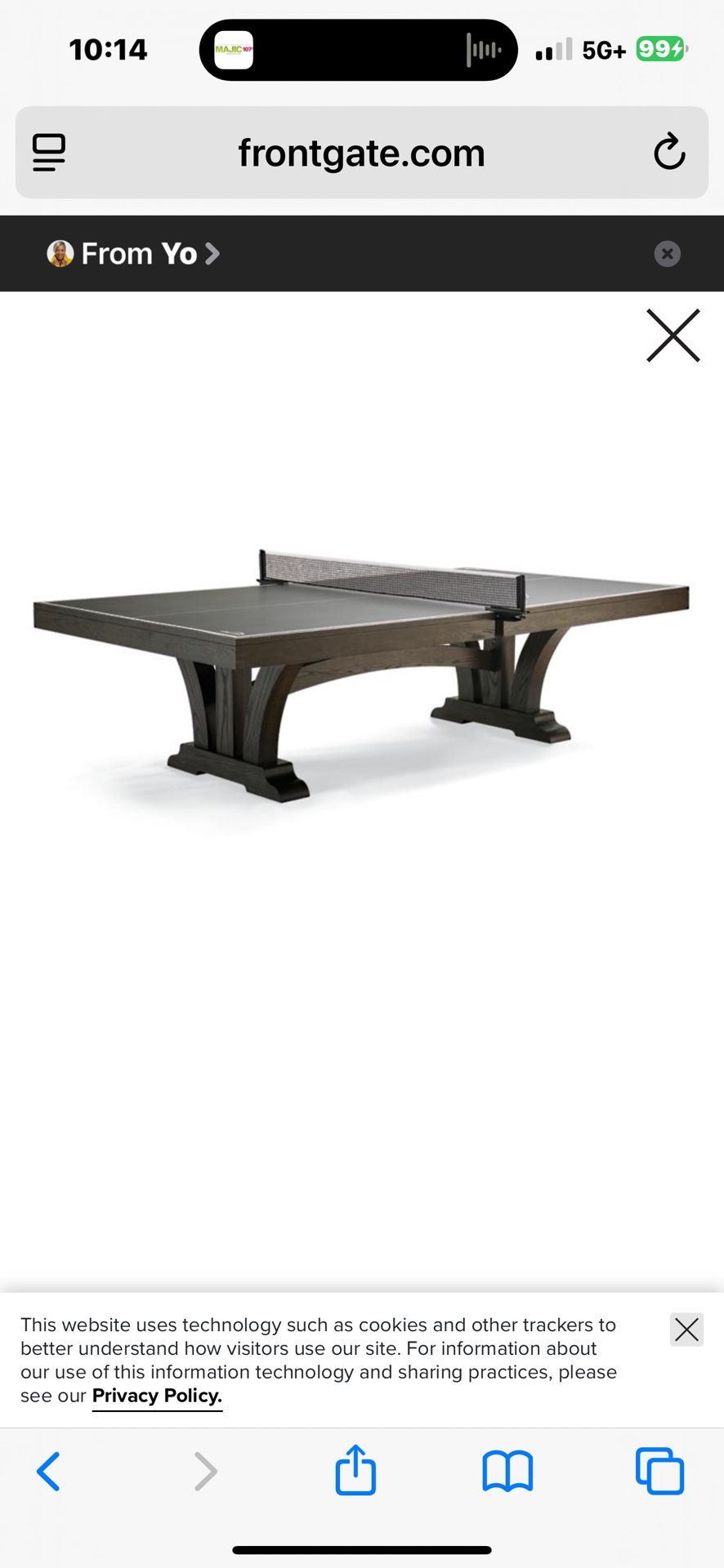 Ping Pong Table - Dax Table Tennis