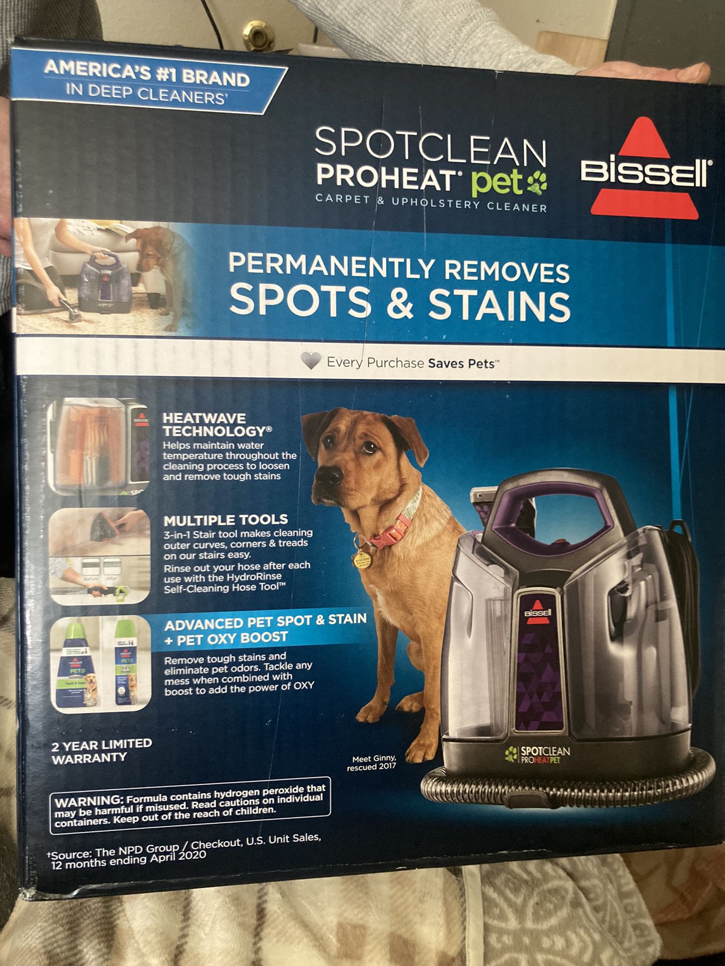 BISSELL® Spotclean Proheat Pet® 6119W