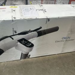 Okai Ceetle Pro electric scooter with foldable seat 35 mile range 15.5mph 