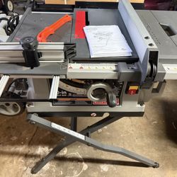 Craftsman’s Best 10”table Saw portable  with dust Bag
