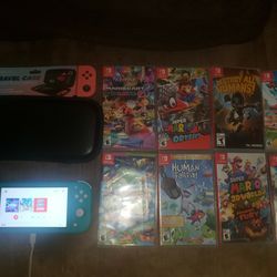 Nintendo Switch Lite Console/Games Bundle. 