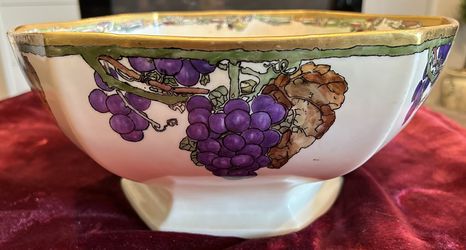 Limoges Hand Painted French Porcelain Bowl