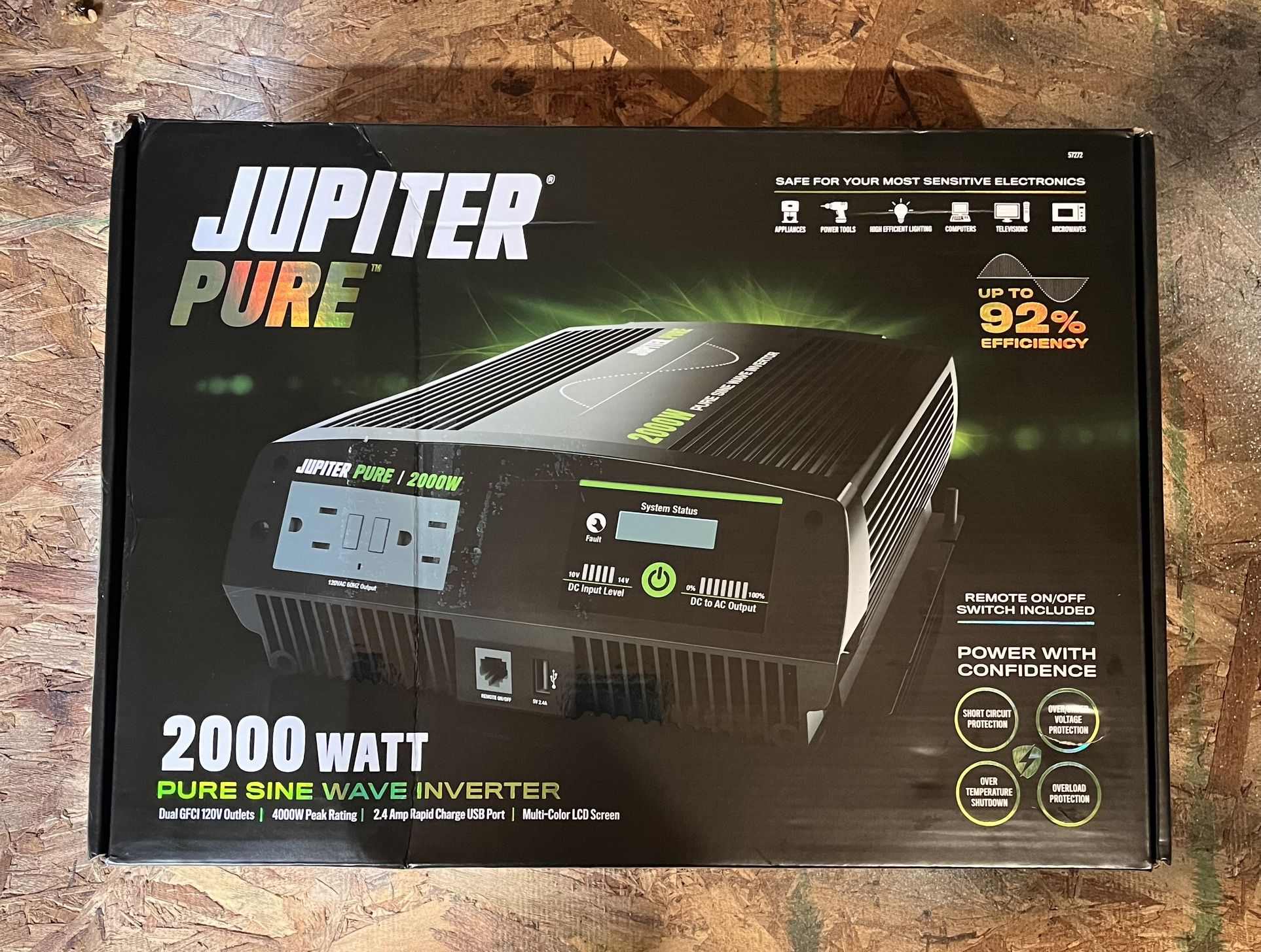 🔌 Brand New Jupiter Pure Sine Wave 2000 Watt Power Inverter – New in Box