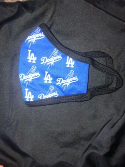 Dodgers face mask
