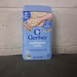 Gerber Multigrain Baby Cereal  16oz