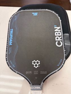 CRBN 2 - TruFoam Waves (Square) Pickleball Paddle with Hesacore Grip