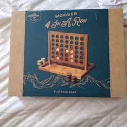 Wooden 4 In A Row 
