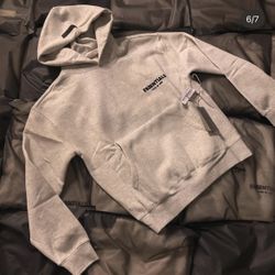 Essentials Light Oat Hoodie