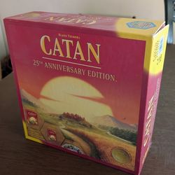 Settlers of Catan boardgame board game 25th anniversary edition
