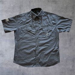 Diablo III Blizzard Entertainment Work Shirt Steady Clothing Gaming Promo Medium 