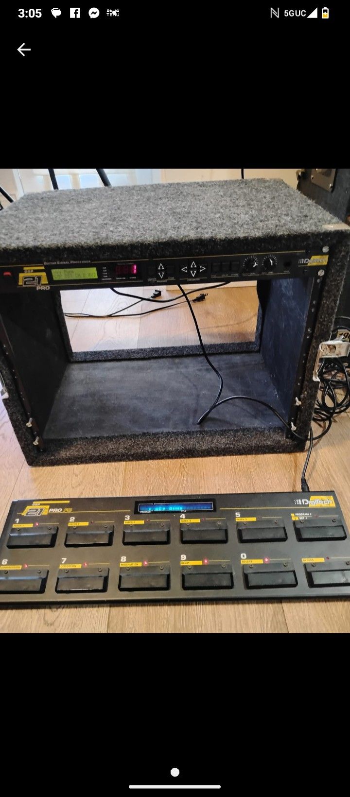 DigiTech GSP 21 Pro With Foot Controller