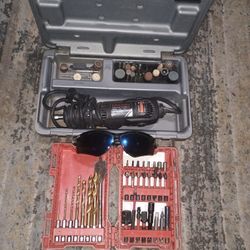 Dremel, Milwaukee Bits, Safety Glasses 