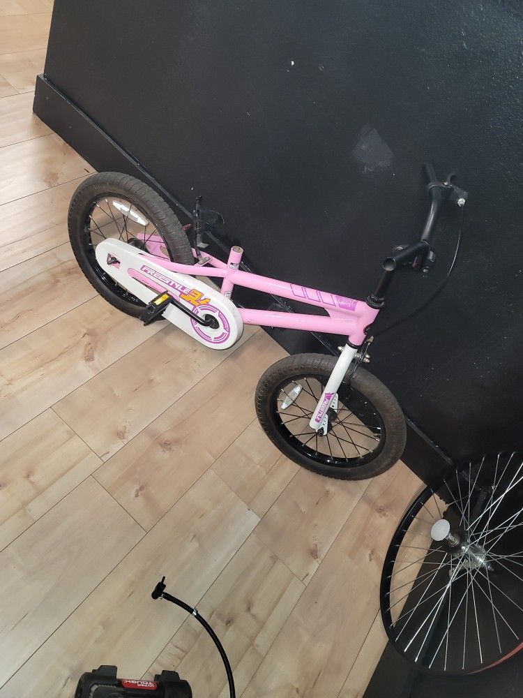 Girls Pink Bike