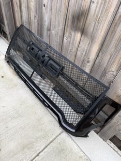 Black Mesh Grill Fits 2020-2024 GMC Sierra HD