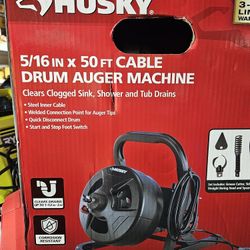 Husky
5/16 in. x 50 ft. Cable
Drum Auger
