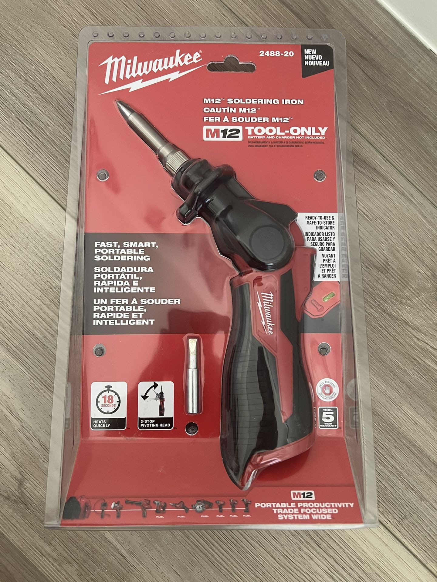 Milwaukee M12 Soldering Iron