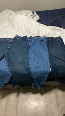 Men's Jeans / Pants, Size 42Wx30L, Nice Quality, 3 Pairs