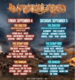 Wasteland rave 2026 wristband