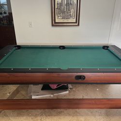 Rarely used Pool And Air Hockey 
