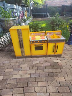 Vintage Play Kitchen 