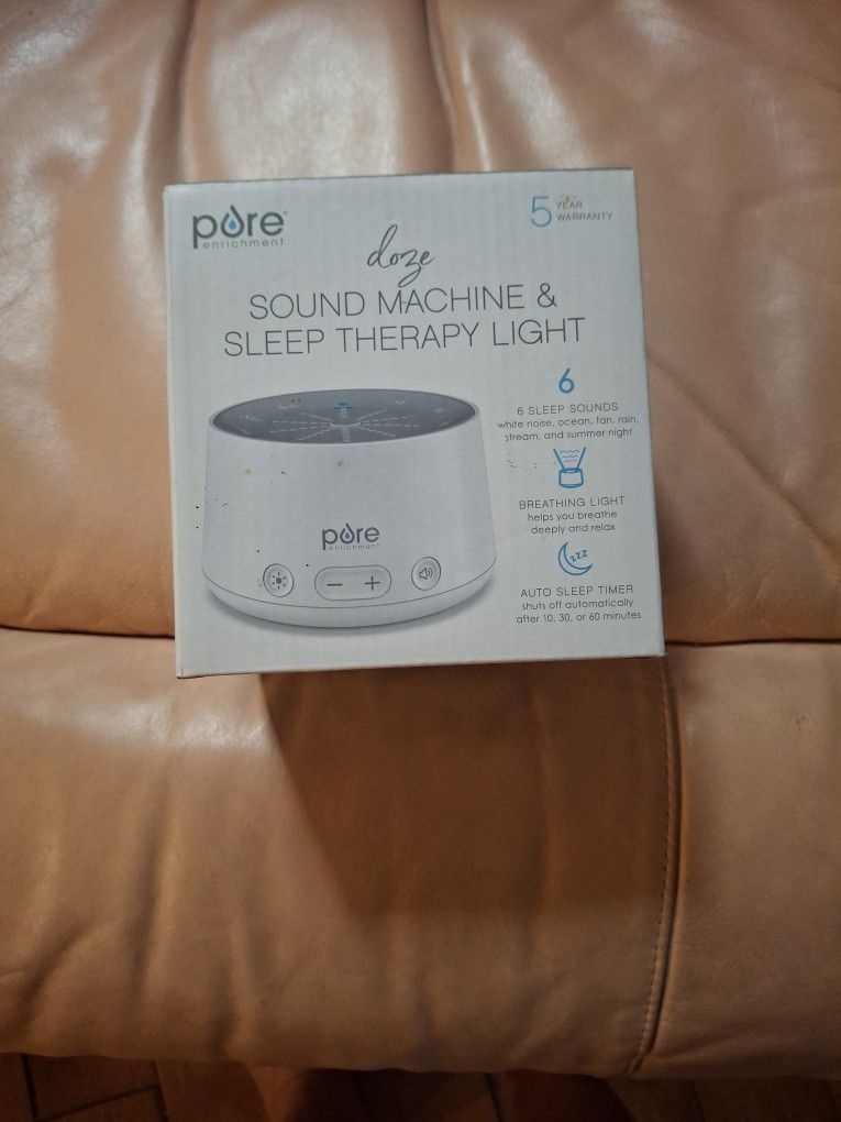 Doze Sound Machine And Sleep Therapy Light